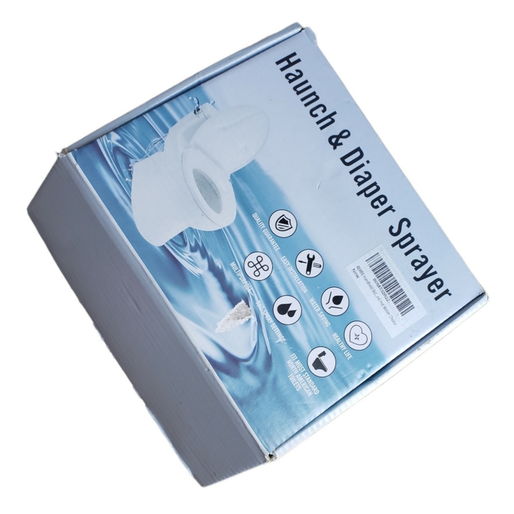 Haunch & Diaper Sprayer Rewee   Bidet Hot cold water needs Plumbing Assistance